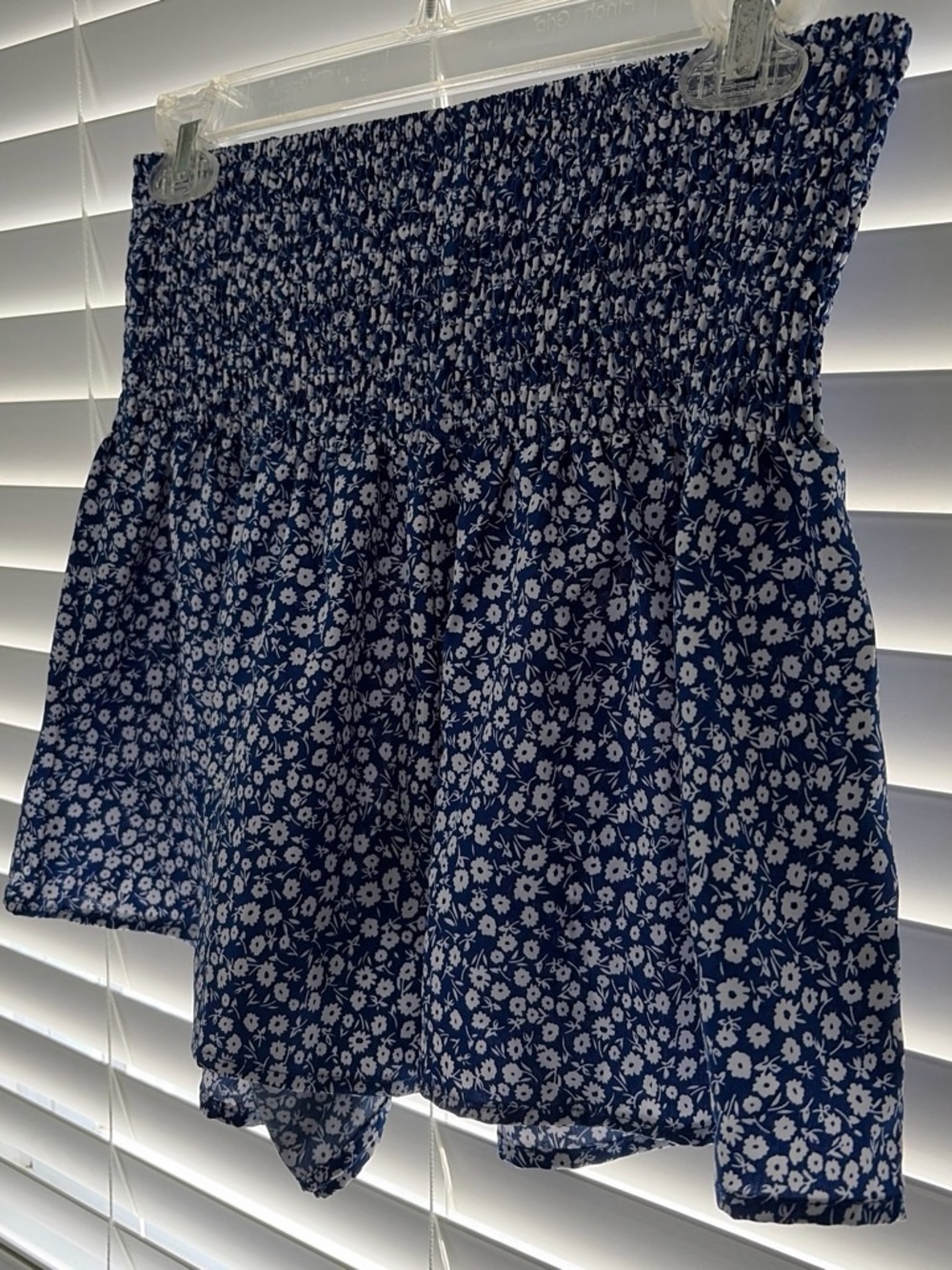 Smocked Floral shorts